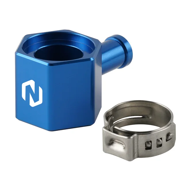 NiceCNC Fuel Line Tank Connector For Gas Gas EC250 300 EX300 EX250F EX350F EX450F MC250F MC450F 2021-2022 Motorcycle Accessories Blue