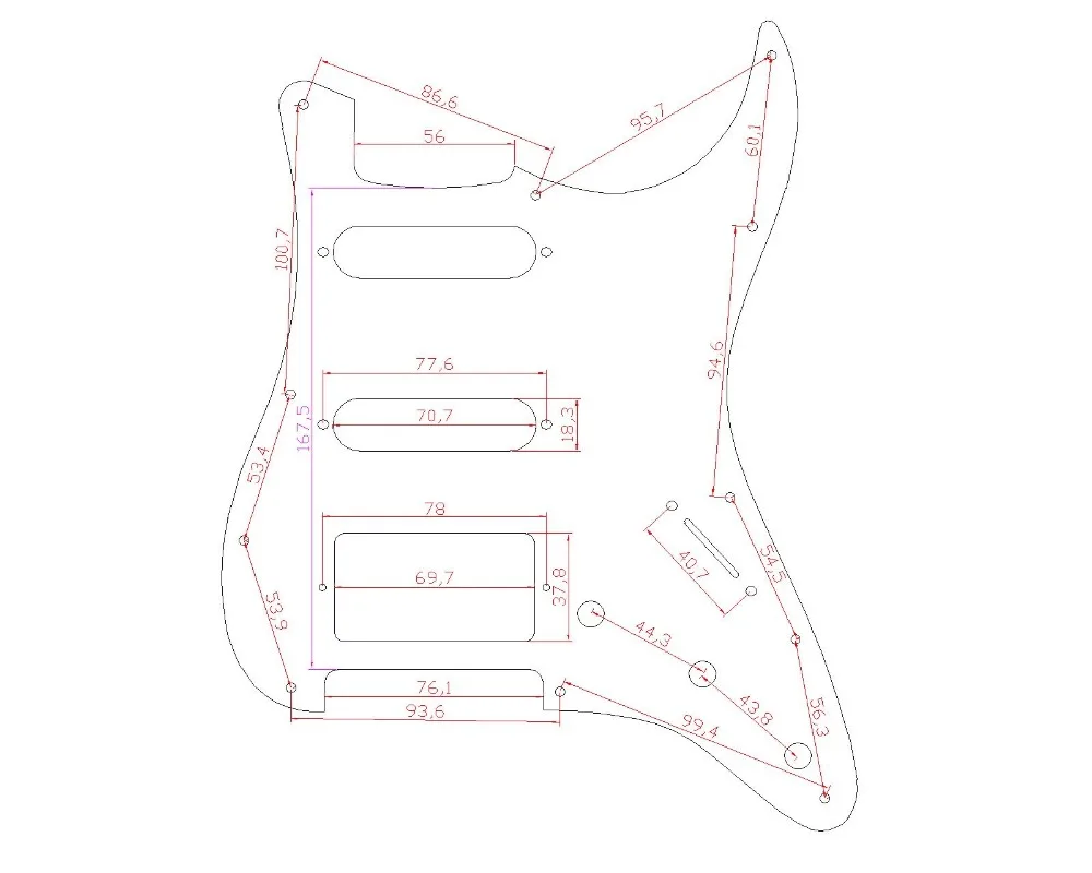 Musiclily SSH 11 Hole Strat Гитара Накладка и бэкплейт набор для Fender США/мексиканский стандарт Страт Стиль, 4Ply Тигр пятно оболочки
