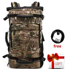 Дорожная сумка, многофункциональные рюкзаки, водонепроницаемые, большая емкость, противоугонная, кодовый замок, сумка для альпинизма, туризма, кемпинга, мужские сумки