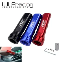 WLR RACING-Универсальный Автомобильный Алюминиевый ручной тормоз рукав ручной тормоз ручка ручной протектор крышка с PQY наклейка WLR-HBC11