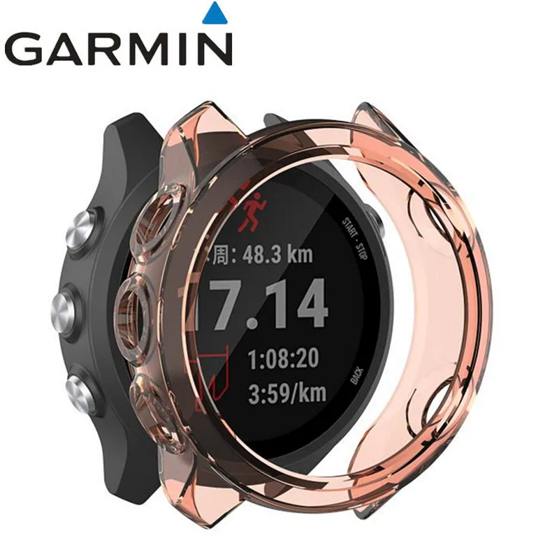Чехол для часов Garmin Forerunner 245 M, чехол для часов, ТПУ, защитный чехол, ударопрочный чехол, страховой Чехол, аксессуары