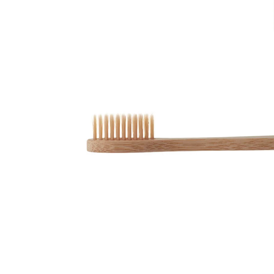 HIAISB Bamboo Зубная щетка для отелей зубная щетка для путешествий Мягкая натуральная бамбуковая Экологичная зубная щетка
