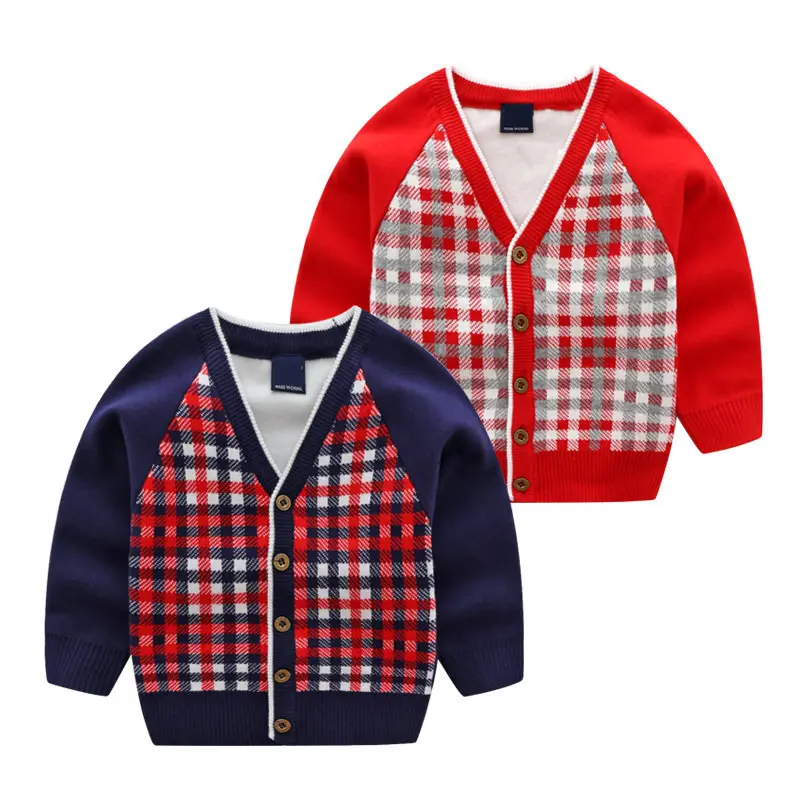 

Boys Sweatershirt Autumn Winter New Brand Sweater Coat Jacket For Toddler Baby Boy Sweater 2 3 4 5 6 7 Year boys Clothes