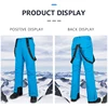 X-TIGER Ski Pants Men Keep Warm Snow Trousers Winter Bib Pants Windproof Waterproof Outdoor Winter Sport Ski Snowboard Pants ► Photo 3/6