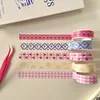 MINKYS New 5M Kawai Pink Cherry Washi Tape Scrapbooking Journal Scene Frame Decoration Cute Sticker School Stationery 1