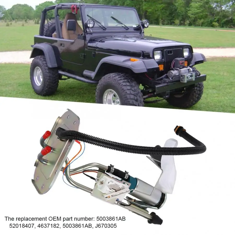 Бензиновый Насос Топливный насос в сборе отправка блока для Jeep Wrangler 5003861AB 52018407 4637182 5003861AB J670305 комплект топливного насоса