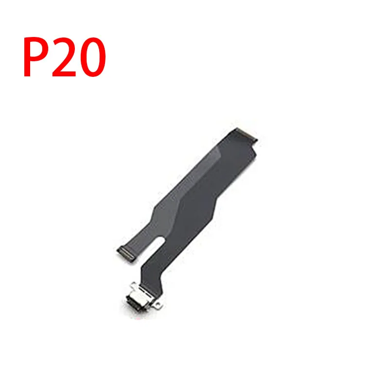 Док-разъем Micro USB зарядное устройство зарядный порт микрофон с гибким кабелем плата для huawei P10 Plus P20 Pro P30 P9 P8 lite Mini - Цвет: P20