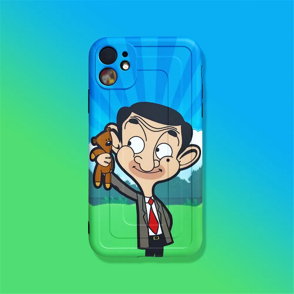 Забавный мультяшный комедийный чехол для iphone 7 8 plus se2 11 pro x xs max xr Rowan Sebastian Atkinson CBE |
