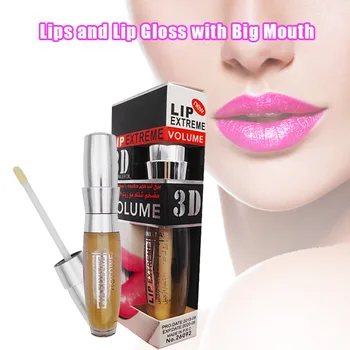 

Hot sale 3D Volume Shine Lipgloss Lip Plumper Liquid Lips Care Makeup Beauty Cosmetic