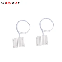 Sgooway проводной датчик двери окна детектор магнитный переключатель нормально закрытый NC для нашей домашняя система охранной сигнализации