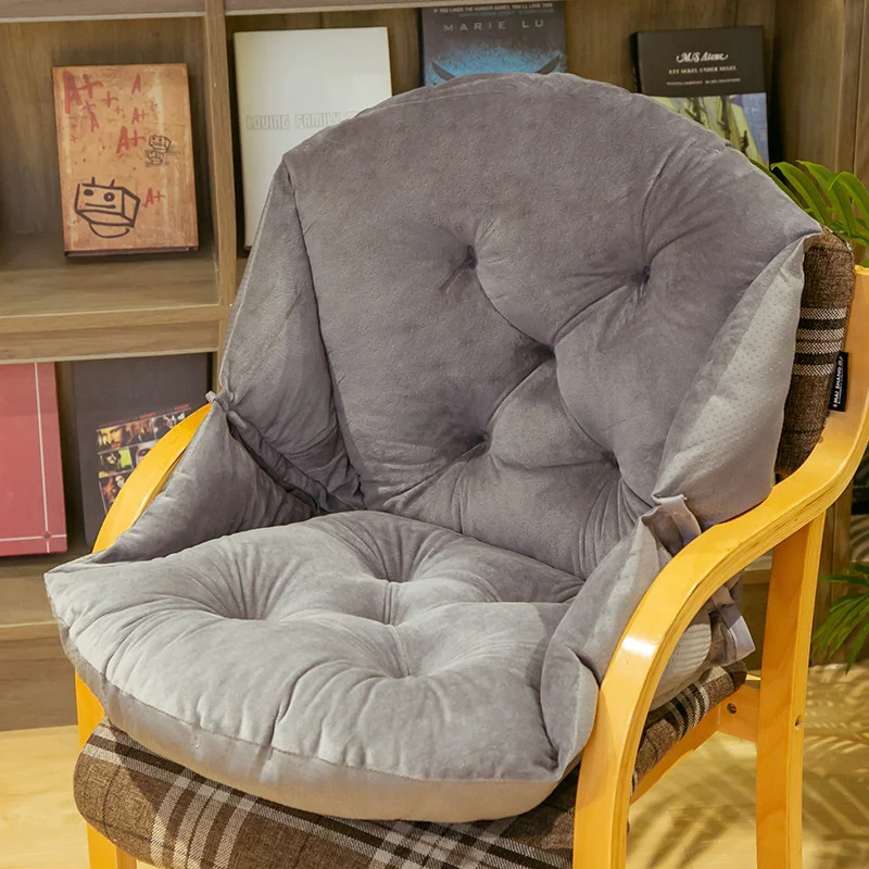 Office Cushion Student Chair Cushion Thick Non-slip Cushions Breathable Semi Enclosed Seat Cushion Waist  Warm Comfort Car Seat