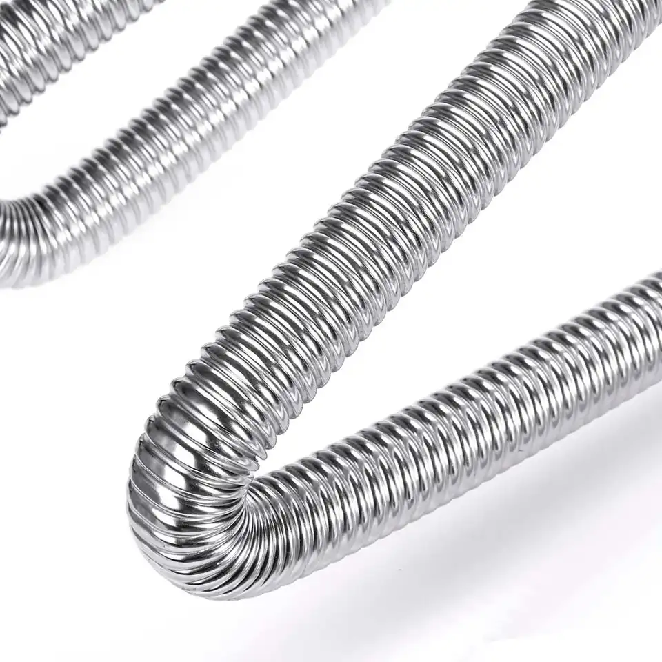 Tubo Di Scarico In Alluminio 300 Cm, Diametro 60 Mm, Per Riscaldamento Auto E Pavimento, Anticaldo E Flessibile