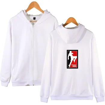 

Moletom Harajuku Zipper Hoodies Men Women Fashion Fleece Hoodie Sweatshirt MMA Hip Hop Plus Size Tracksuit MMA FIGHTER Winter