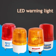 Светодиодный Предупреждение ющий светильник для ночного строительства светофор энергосберегающий 5 Вт вращающаяся Вспышка водонепроницаемый и пылезащитный высококачественный светильник