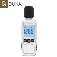 Youpin duka medidor de ruído de nível de som digital medição 30 130db decibel detector de áudio testador metro diagnóstico ferramenta inteligente senso