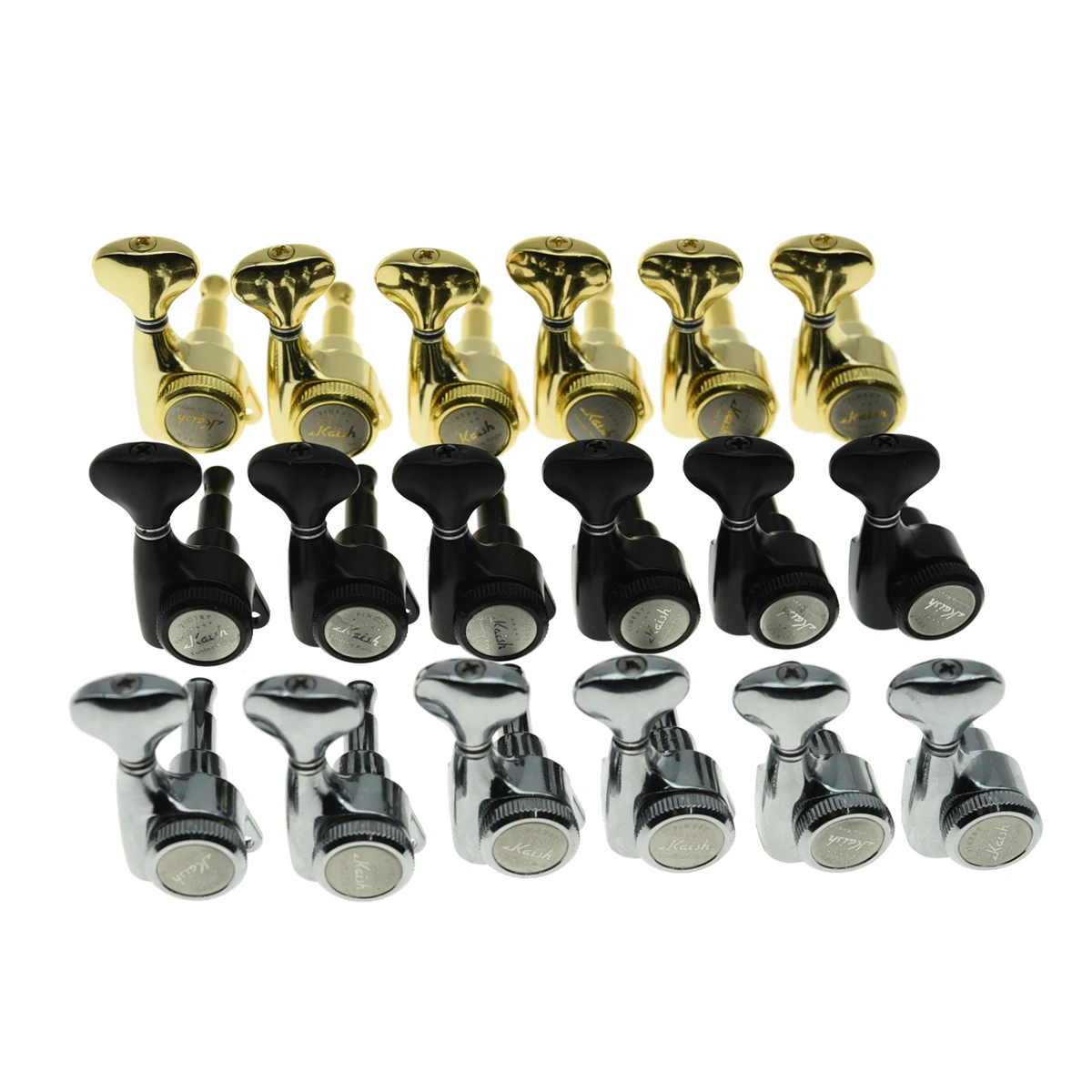 6 Inline 181 Gear Ratio Guitar Locking Tuners Locking Machine Heads