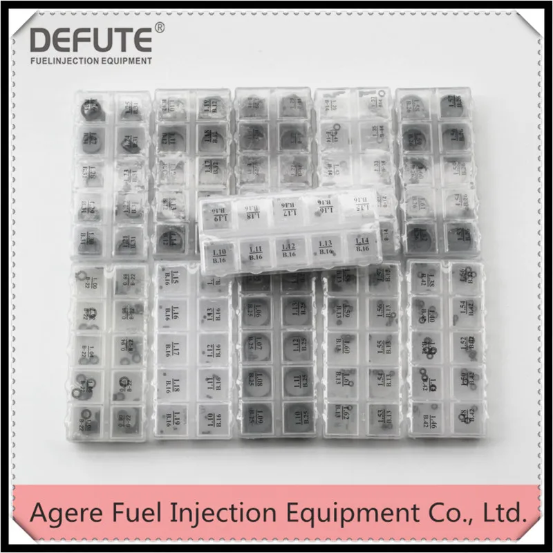 X1 B11 B12 B13 B14 B16 B26 B60 B31 B22 B25 B42 B48 Adjustment Washers Shims Gasket For Common Rail Injector