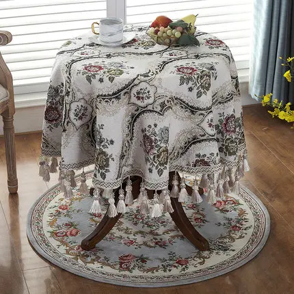 Роскошная Европейская скатерть с вышивкой Свадебные украшения обеденный кухонный стол КРЫШКА БАНКЕТНЫЙ кофе можно мыть скатерть