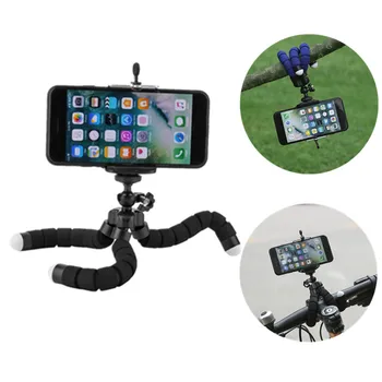 

Flexible Octopus Phone Camera Holder Tripod Bracket 360 Rotary Stand U Clip Mount Monopod Travel Mobile Camera Selfie Support