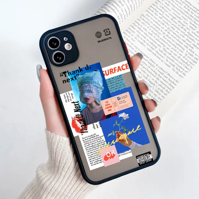 Case For iPhone 11 iPhone Cases XR Hard Fundas Apple 13 12 Pro Max Mini 7 8 6S 6 Plus X XS Max 12Pro Len Protection Phone Covers U126