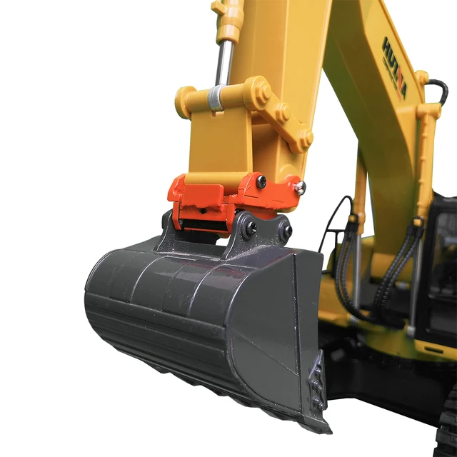 Details about  / Simulation Full Metal Bucket Ripper Upgrade for Huina 550//580//592 RC Excavator