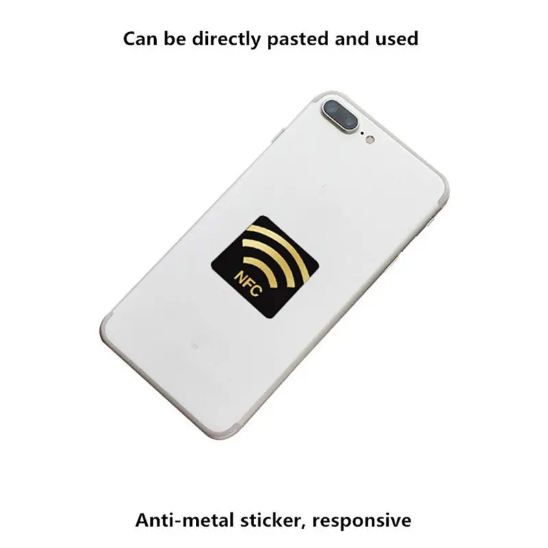 NFC тег Ntag216 меток анти металлическая наклейка для Huawei 13 56 MHz ISO14443A NTAG 216