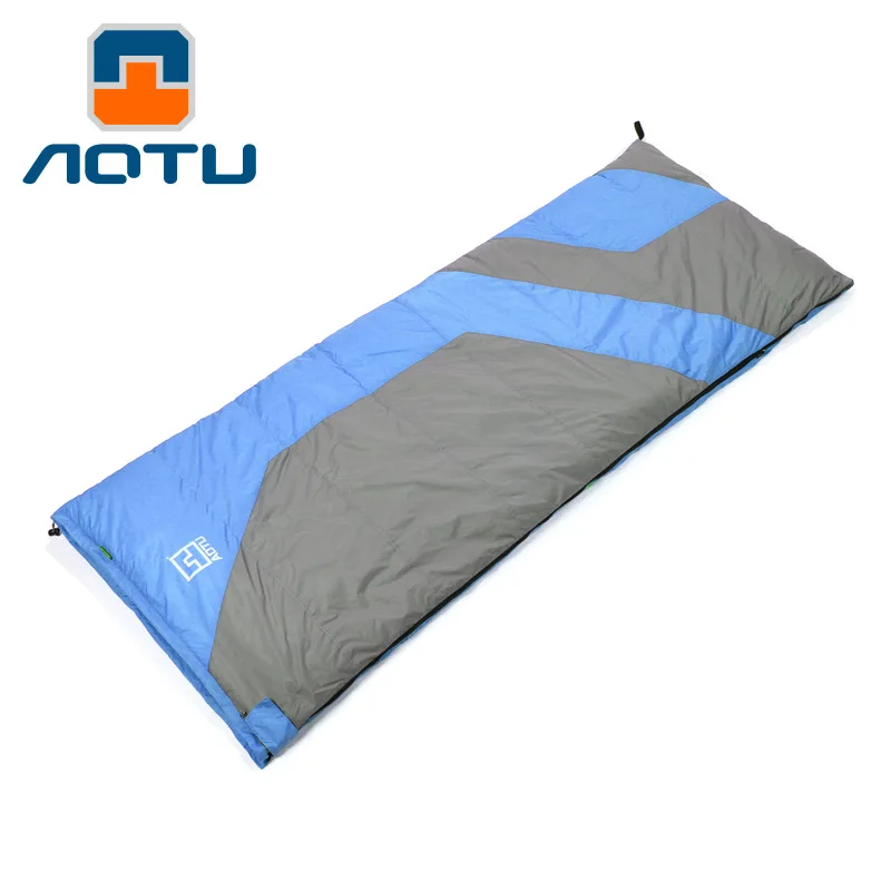 

Outdoor Envelope Down-filled Sleeping Bag Autumn And Winter Camping Adult Sleeping Bag Portable Warm Blanket Cross Border 6116 a