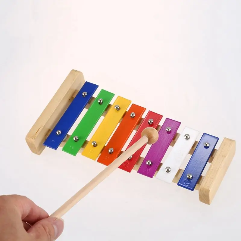 8-Note, деревянные музыкальные игрушки, обучающие игрушки, детские Игрушки для раннего развития, детские игрушки