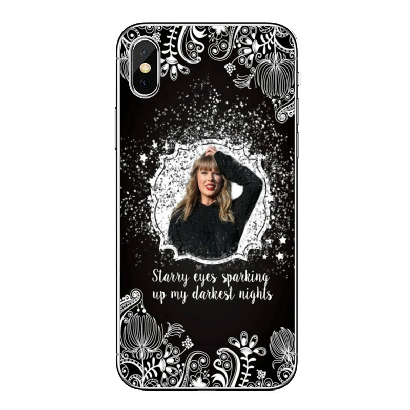 Мягкий чехол для samsung Galaxy A10 A30 A40 A50 A60 A70 A6s A8 A9s J4 J6 Prime Plus 1989 taylor Девушка Певица