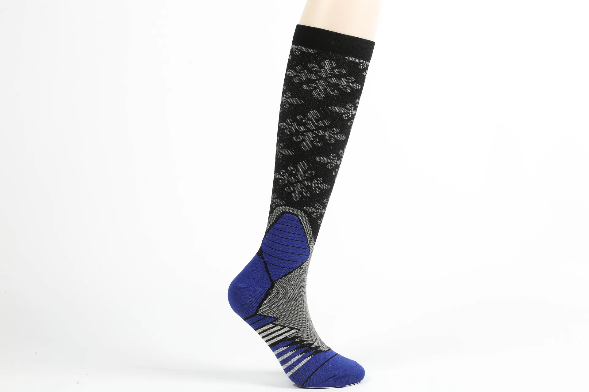 Компрессионные носки Brothock медицинский препарат против варикозного расшрения вен, чулки для кормления,, носки для верховой езды на открытом воздухе - Цвет: blue