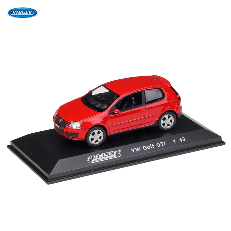 

WELLY 1:43 vw GOIF GTI car alloy car model simulation car decoration collection gift toy Die casting model boy toy
