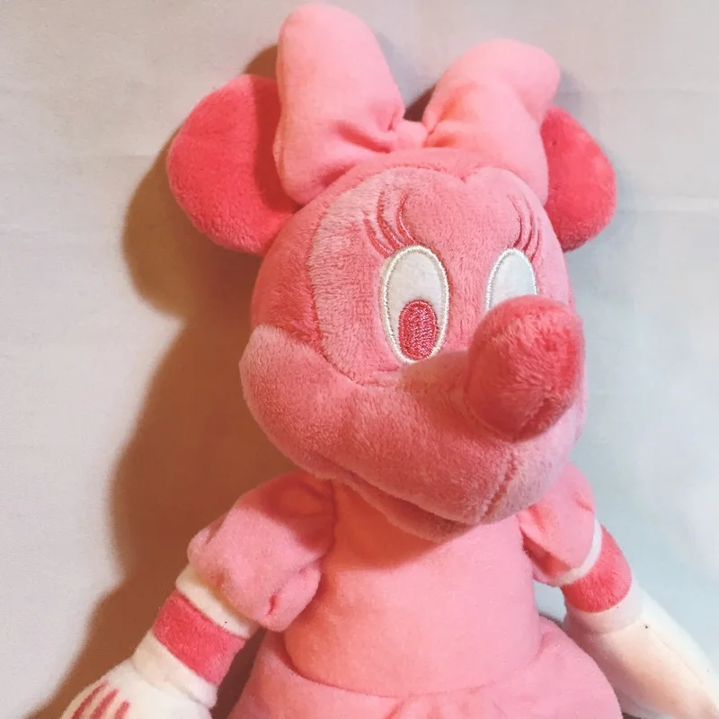 New Pink Minnie Plush For Girls 29CM Kids Stuffed Toys Children Gifts