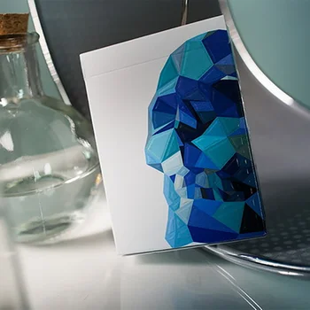 

Memento Mori Blue Playing Cards Magic Category Poker Cards for Professional Poker Magic Playing Cards Deck Props
