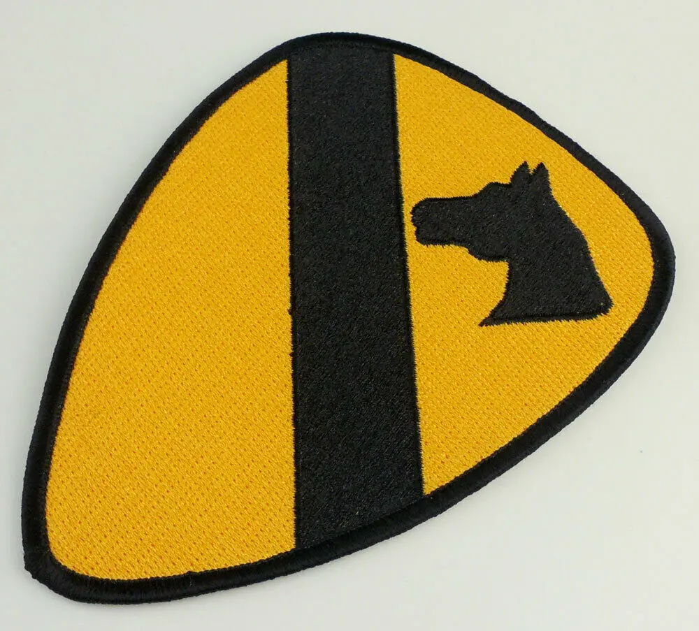 WW2 Pacific War USA Army 1st Cavalry Division Patch 5.2x3.9''