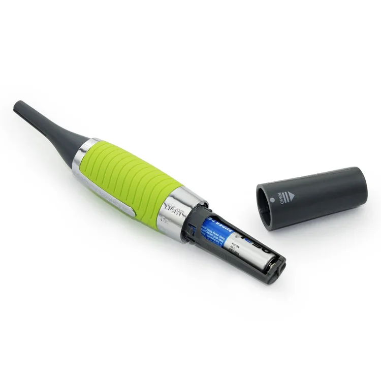 

English Electric Hair Trimmer with LED New Style Men's Lady Shaver Battery-Powered Shave Eyebrow Handsy Hair