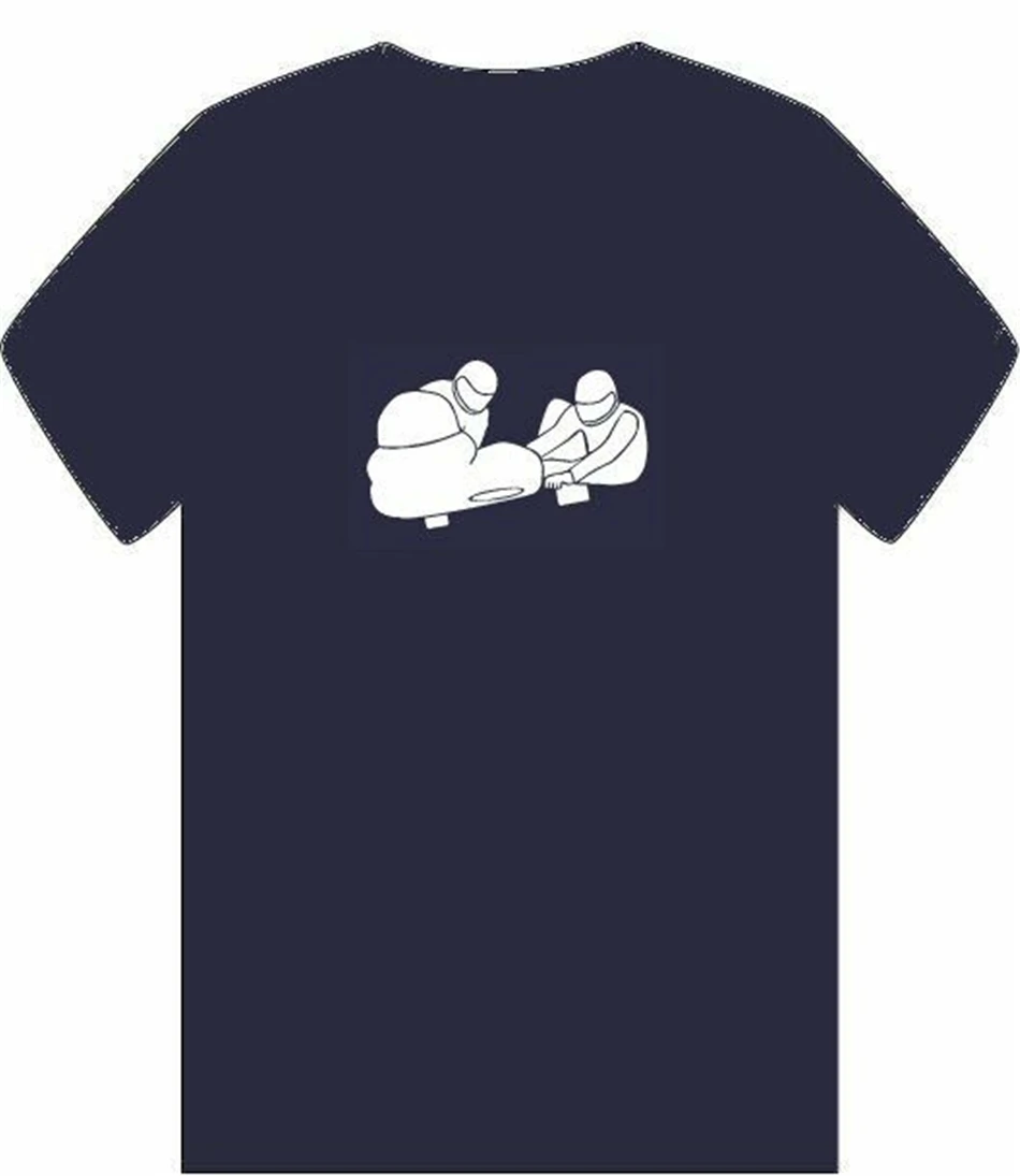Sidecar Road Racer Outfit Mens T Shirt Sml-3Xl Classic Race Motorcycle Bike Trendy Streetwear Tee |