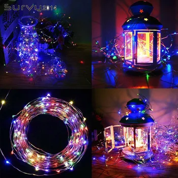 

10 / 20m LED Outdoor Solar Light LED String Light Fairytale Holiday Christmas Party Garland DIY Electronic diy electronics