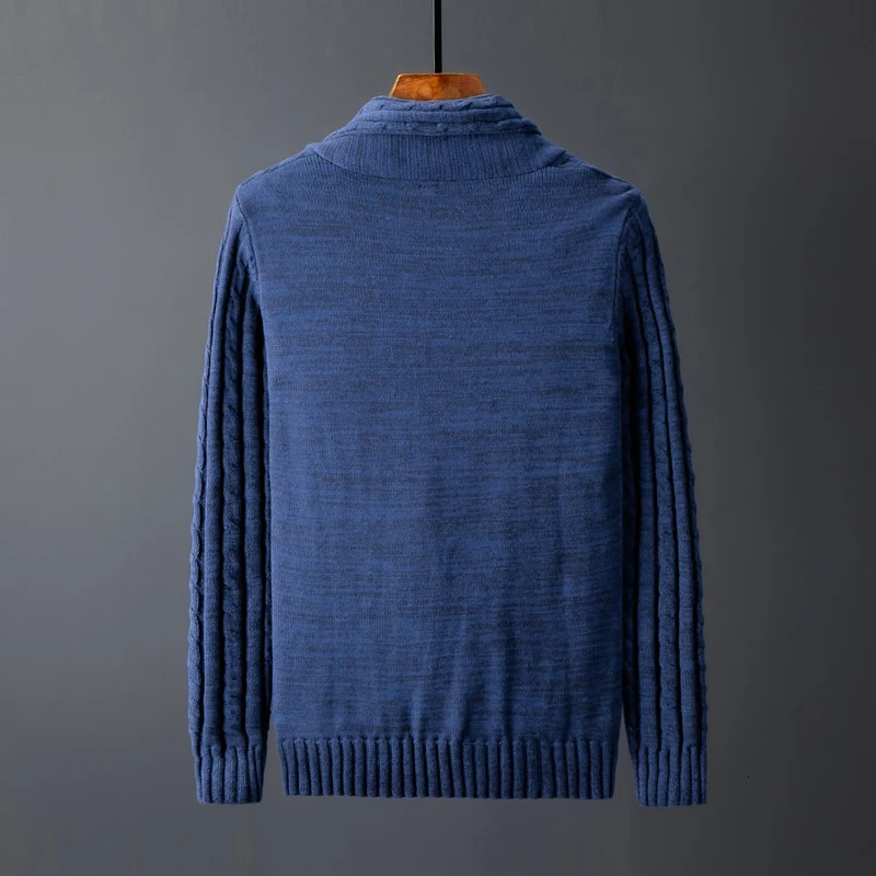 Autumn New Cotton Cardigan Men Warm Fashion Solid Color Casual V-neck Knit Sweater Jacket Street Wild Loose Sweter Clothes M-4XL Autumn New Cotton Cardigan Men Warm Fashion Solid Color Casual V-neck Knit Sweater Jacket Street Wild Loose Sweter Clothes M-4XL