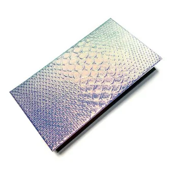 

1PC Empty Magnetic Cosmetics Case Makeup Palette Creative DIY Eyeshadow Oragnizer for Blush Powder Foundation (Scale Pattern)