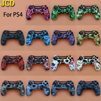 

JCD 1PCS Silicone Camo Protective Skin Case For Sony PlayStation 4 Dualshock 4 PS4 DS4 for PS4 Controller