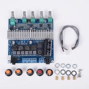 

Hot sale Amplifier Board TPA3116D2 2.1 HIFI Digital Audio Amplifier Board 12-24V Subwoofer Module high quality