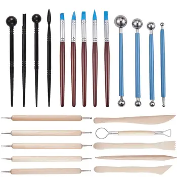 

1 Set Ceramic Pottery Clay Model Home Craft Art Tools Plastic Clay Craft Tool