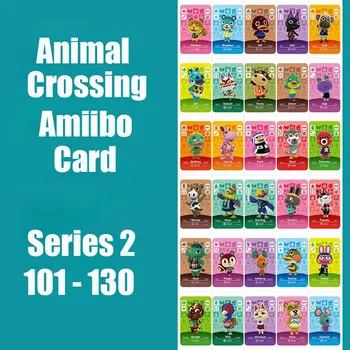 

Series 2 #101-130 Animal Crossing Cards Amiibo Card Work for Switch NS 3DS Games Animal Cards Amiibo Card Series 2