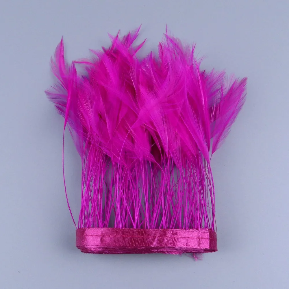 JB0502004 rose chicken necklace feather trims 1