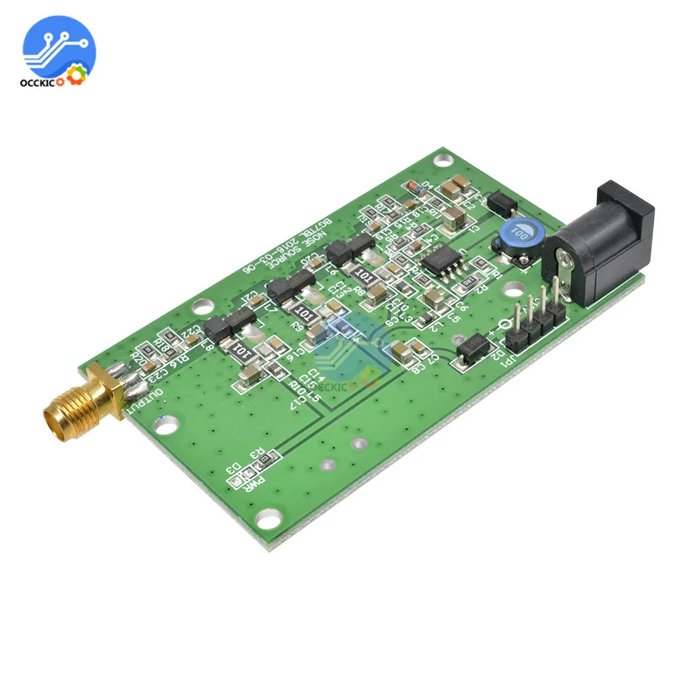 Источник шума SMA DC 12V 0.3A простой спектр внешний источник отслеживания DIY электронный модуль