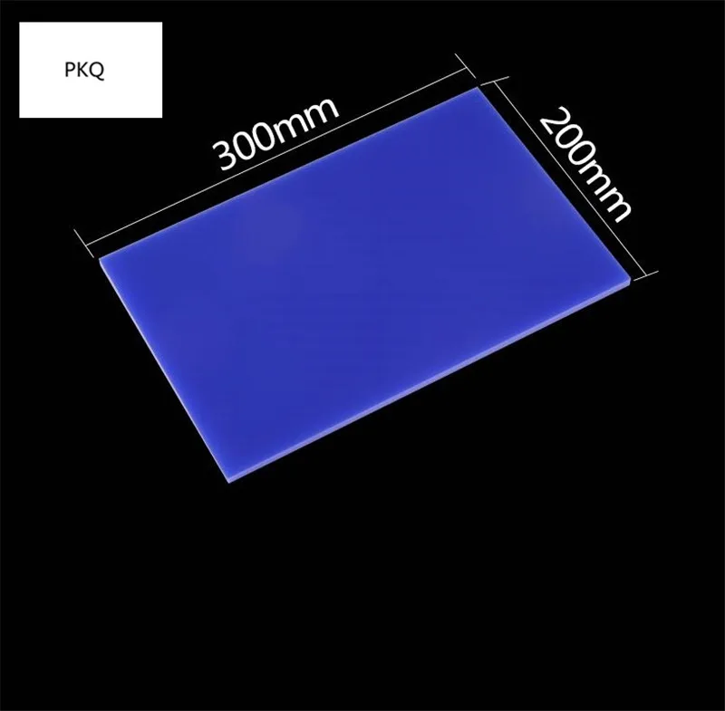 400*300mm Large Acrylic Color Sheet Blue Plexiglass Board Perspex Panel organic glass polymethyl methacrylate