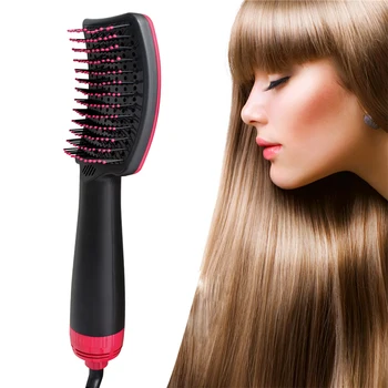 

3 in 1 One Step Hair Dryer and Volumizer Hair Dryer Brush Curling for Styling Blow Hairdryer Hot Air Driyer Straightener