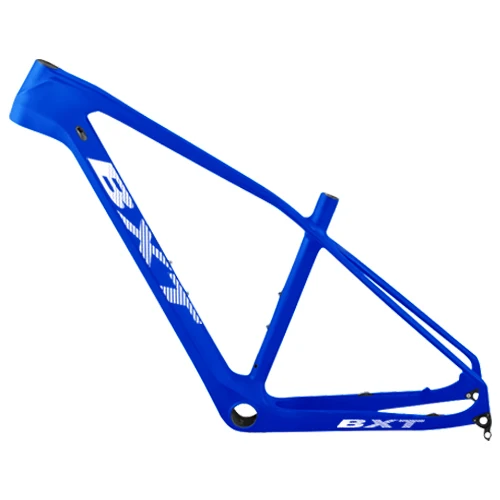 BXT full blue Новая BXT полностью углеродная mtb рама 27,5 er cadre carbone t800 рама карбоновая для горного велосипеда 27,5 супер светильник рама велосипеда - Цвет: BXT full blue