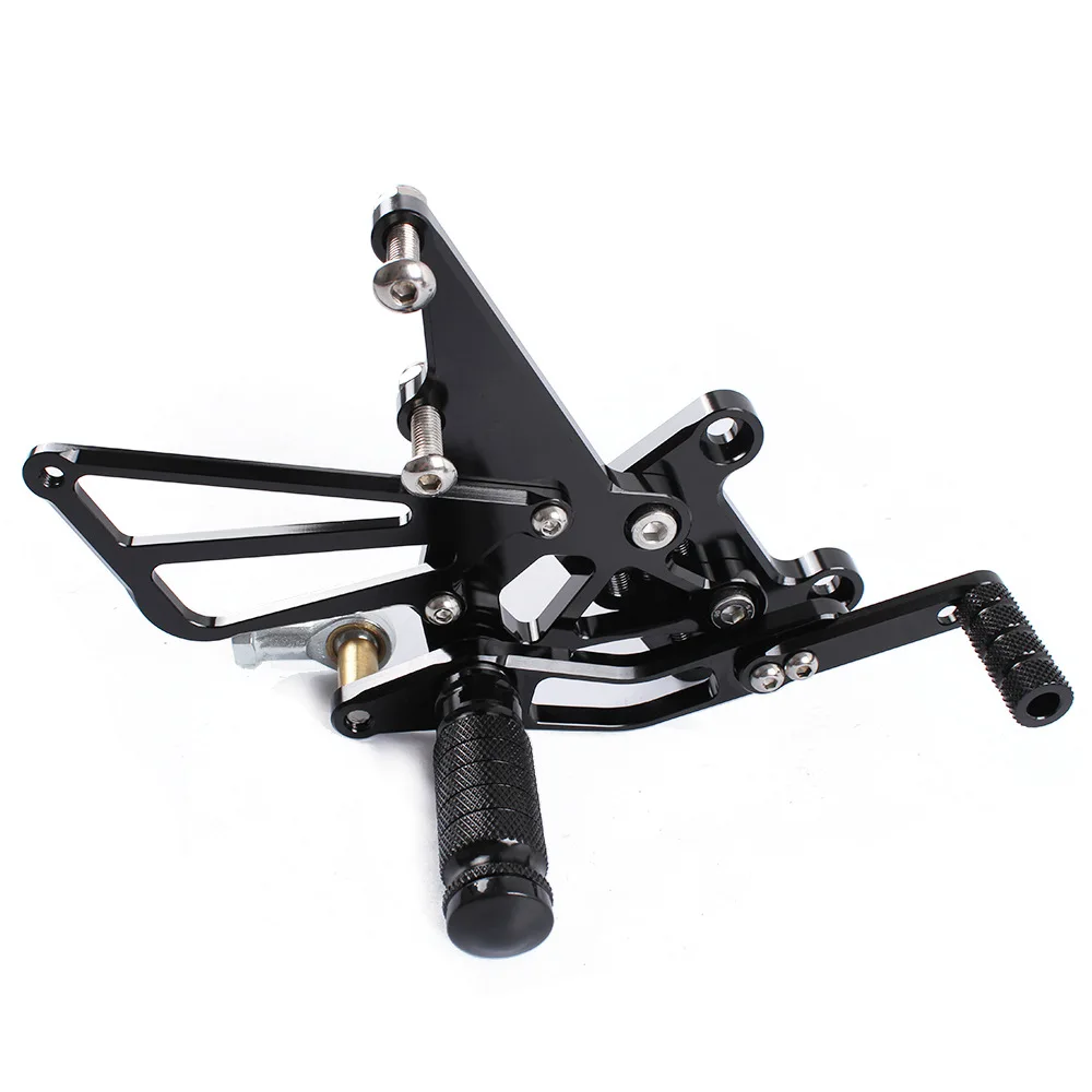 Для TRIUMPH STREET TRIPLE 595 2006-2010 CNC мотоцикл регулируемая коробка передач задние наборы ножная педаль подставки для ног