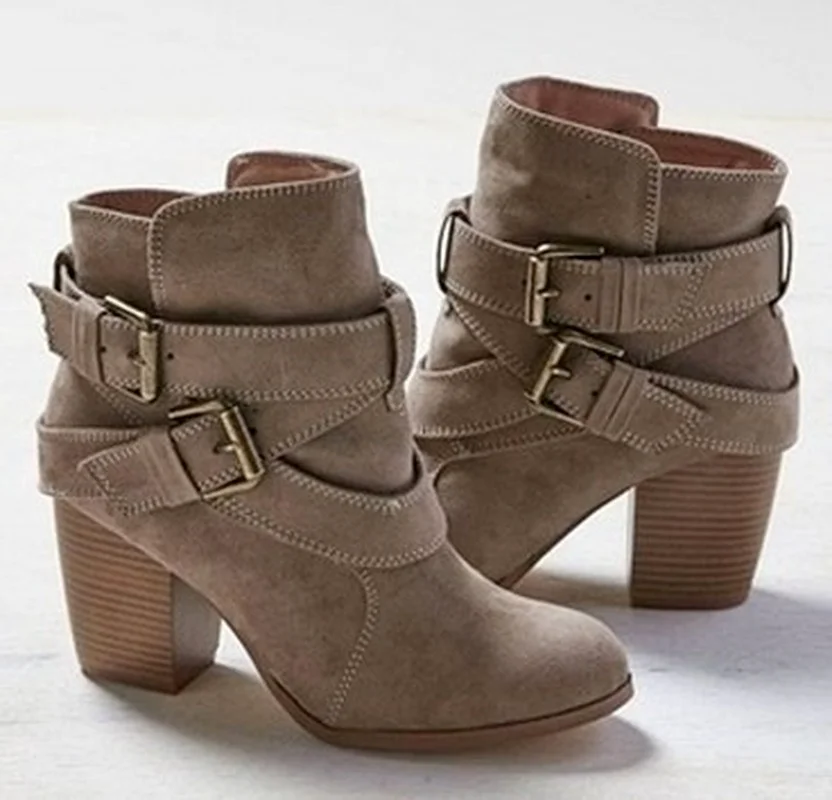 High Heel Ankle Boots 3